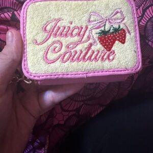 Juicy Couture retro strawberry Zip Wallet